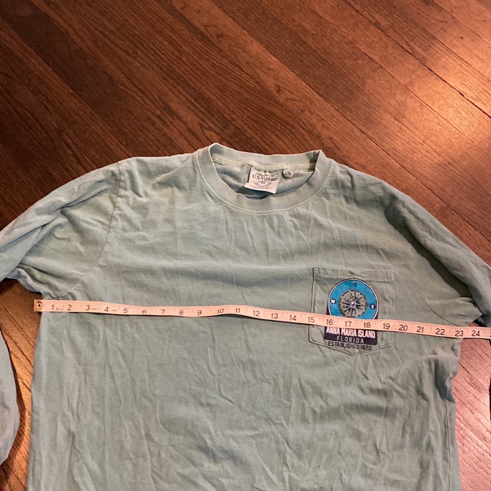 Anna Maria Island Florida T Shirt Blue Green Teal U.S. Vintage XL GUC - Picture 4 of 7